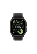 Apple Watch Ultra 3 GPS + LTE 49mm Black Titanium Case Black/Charcoal Trail Loop – S/M MF1D4 